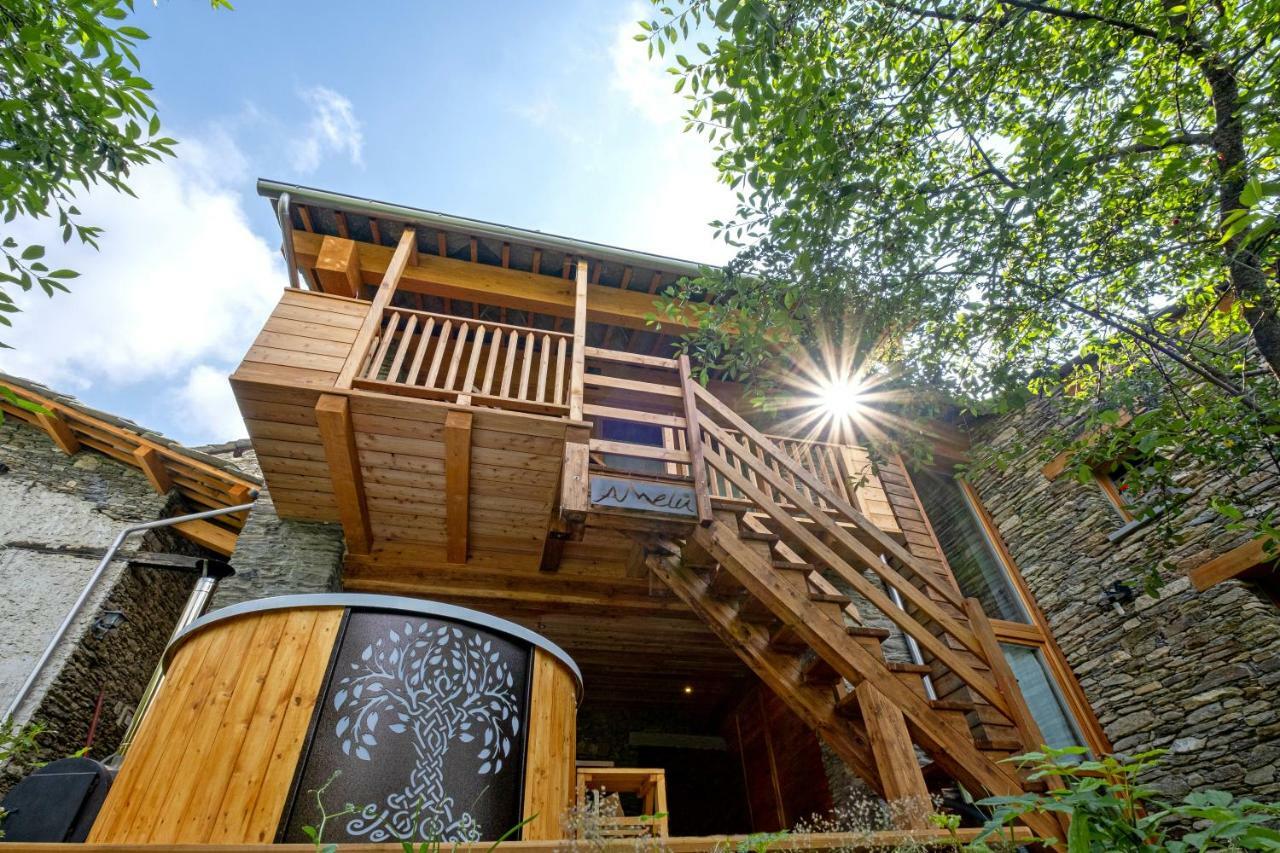 Amelu' Hotel Ostana ภายนอก รูปภาพ